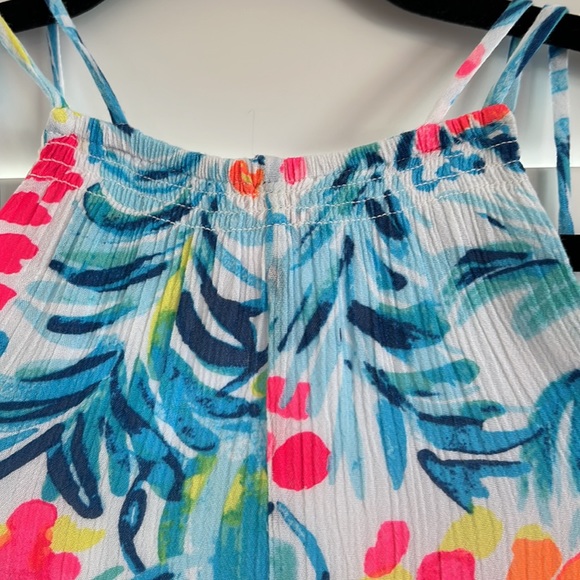 Lilly Pulitzer Bellamie Dress Serene Blue Tippy Top - Picture 4 of 7
